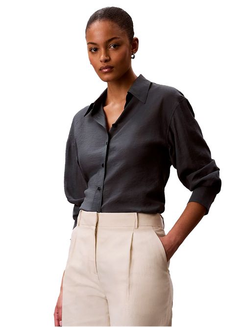 CALVIN KLEIN Soft Voile Shirt CALVIN KLEIN | LV044F109G3Q1